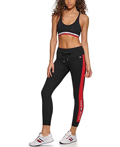 Tommy Hilfiger Sport Womens Sport Legging,Black,L
