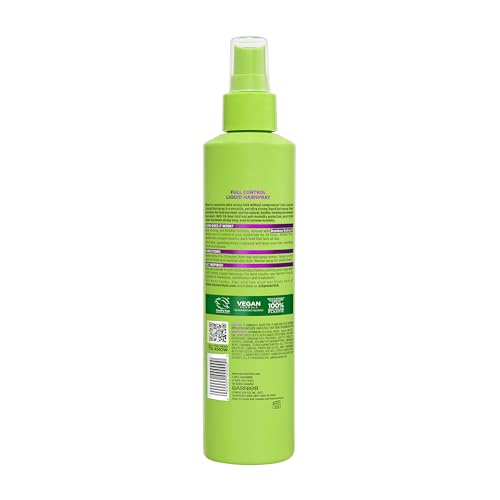 Garnier Fructis Sky-Hi Volume Hairspray, Anti-Humidity Volumizing Spray With Bamboo Extract, Provides 24-Hour of Flexible Hold and Frizz Control, 8.25 oz, 2 Count (Packaging May Vary)
