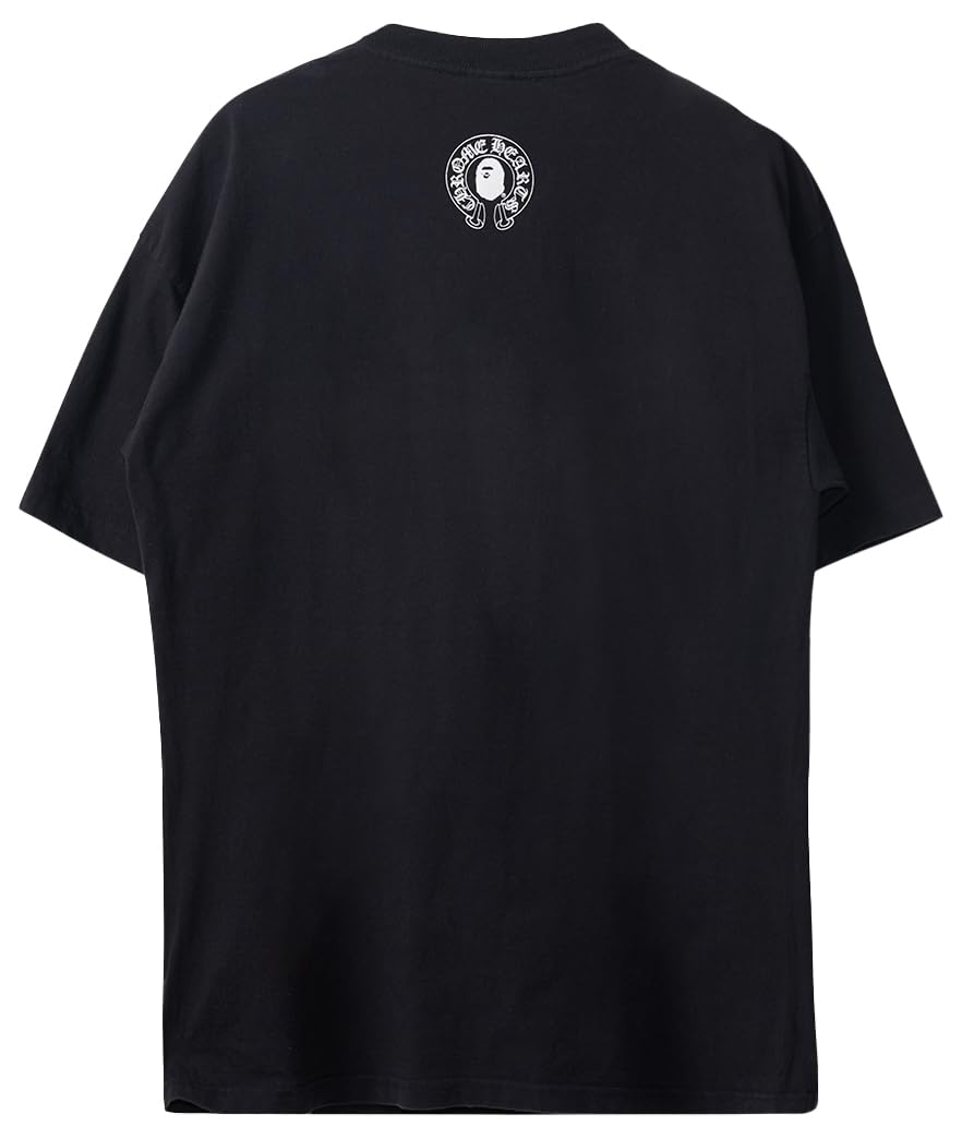 Bape, Pre-Loved Men's Chrome Hearts Baby Milo T-Shirt Black, X-Large, Black