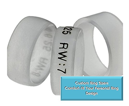 The Men's Jewelry Store (Unisex Jewelry) Deer Antler, 14k Yellow Gold Stripes 8mm Titanium Comfort-Fit Band Size 5.25