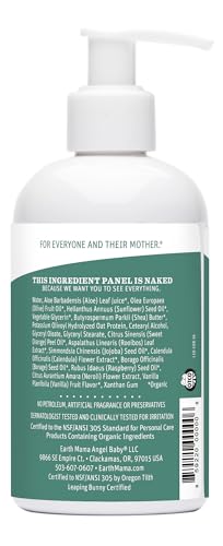 Earth Mama Belly Butter, Maternity Moisturizer for Dry Skin | Lotion for Pregnancy and Postpartum Recovery Self Care, Body Cream with Aloe, Fragrance Free, 8-Fluid Ounce (2-Pack)