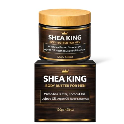 Body Butter for Men, Cologne Scented with Shea & Cocoa butter, for dry skin