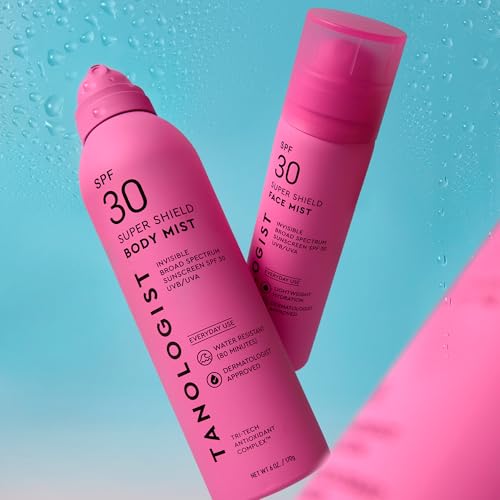Tanologist SPF 50 Super Shield Body Mist Sunscreen Spray