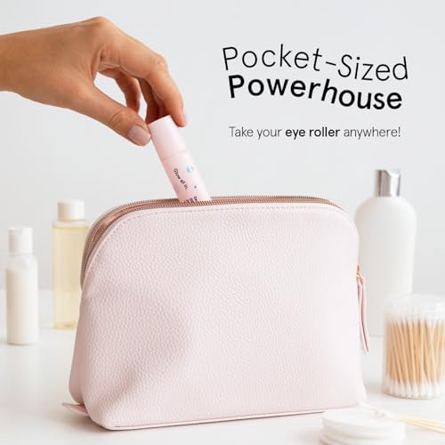 grace & stella Under Eye Brightener with Rose Quartz Rollerball