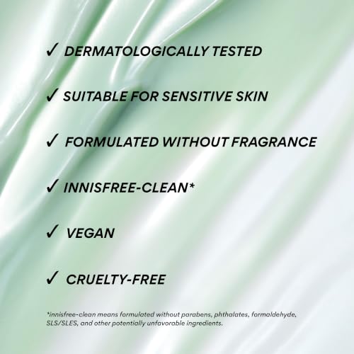 innisfree Green Tea Ceramide Cleansing Balm for Korean Double Cleanse | Melts Away Waterproof Makeup, Sunscreen, and Daily Impurities | Hydrates and Strengthens Moisture Barrier | Mess Free Tube