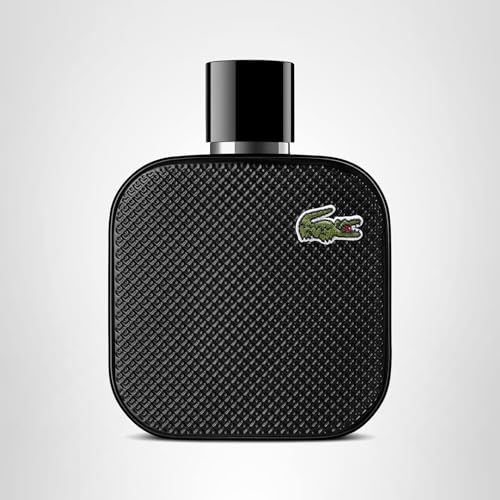 Lacoste - L.12.12 Noir Eau de Toilette - Men's Fragrance - Fougere Aromatic - With notes of Basil, Lavender & Dark Chocolate - 3.3 Fl Oz