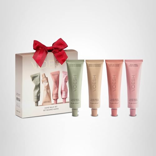 VOESH Vegan Hand Balm Gift Set - K-Beauty Korean Skincare, Deep Hydration That Lasts 24+ Hours