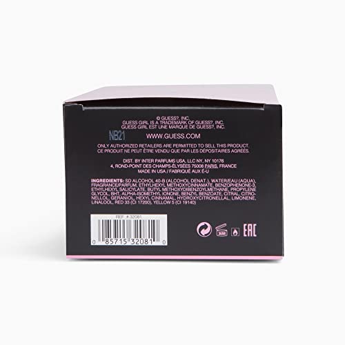 GUESS Girl Eau de Toilette Spray for Women, 3.4 Ounce