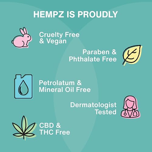 Hempz Whipped Vanilla & Coconut Cream Moisturizing Body Lotion - 17 Fl Oz