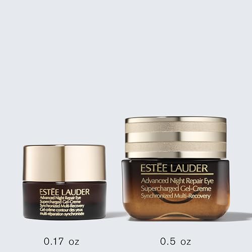 Estée Lauder Advanced Night Repair Eye Supercharged Gel-Cream Synchronized Multi-Recovery | Brightening Under Eye Cream for Dark Circles, 0.5 Fl Oz