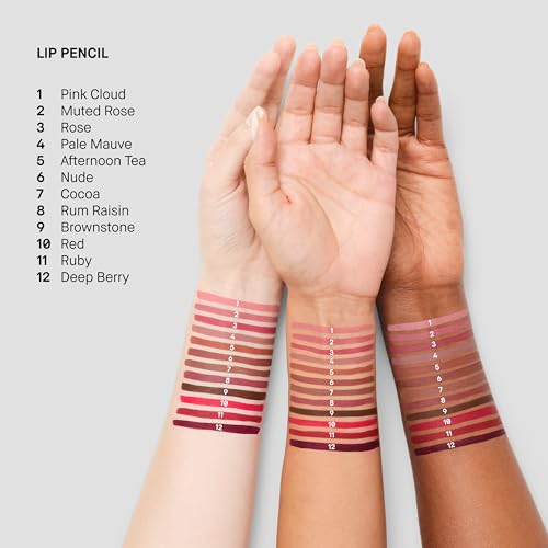 Bobbi Brown Lip Pencil | Velvety & Creamy Lip Liner for Natural-Looking Definition, 0.04 Ounce, Nude