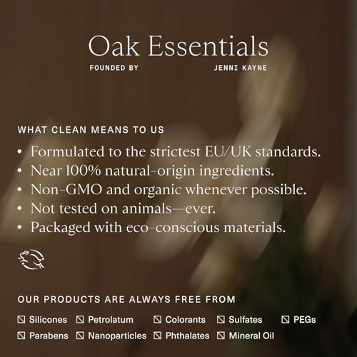 Oak Essentials Hydra Eye Balm, Balm-to-Oil Under Eye Cream, 0.35oz