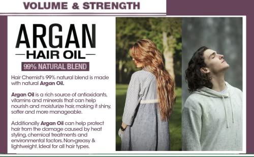Hair Chemist Volume and Strength Hair Oil - Argan Oil 7.1 oz.