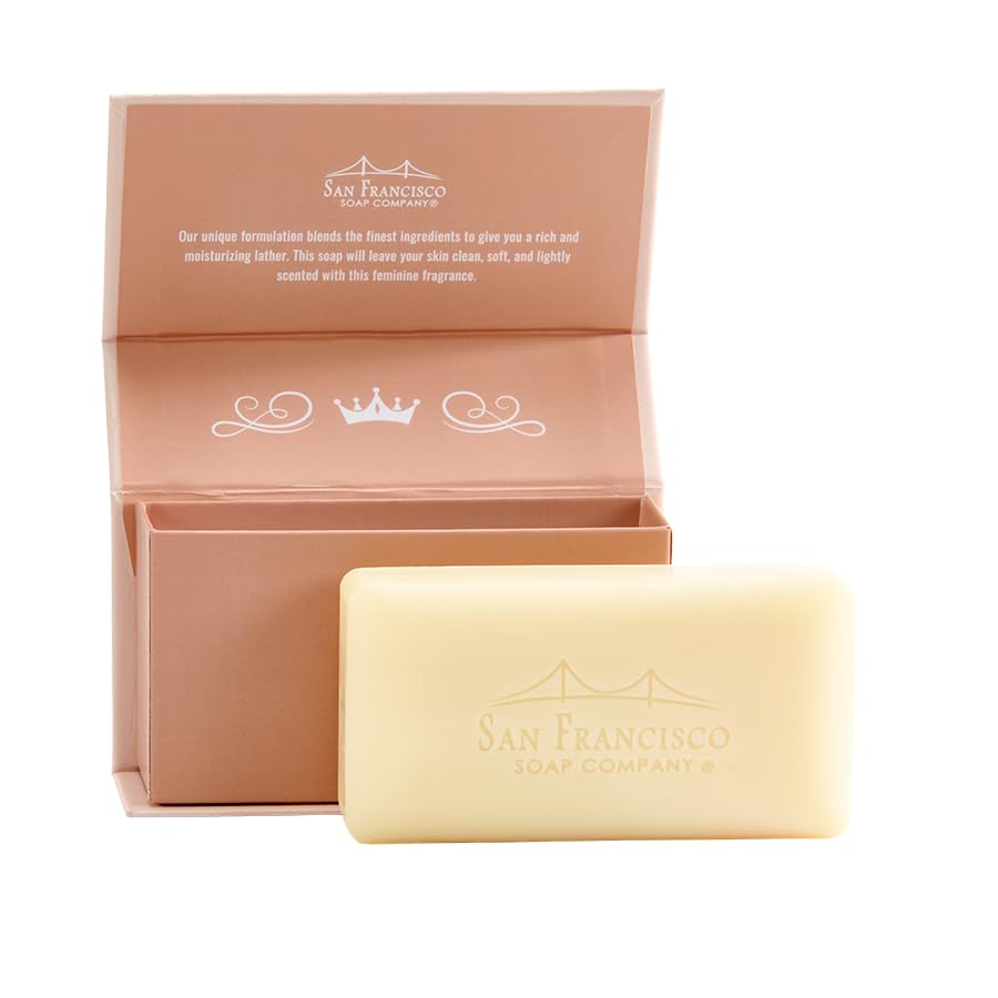 San Francisco Soap Company Btch Bars | For Her | No Harmful Chemicals - Good for All Skin Types - Made in the USA | 10oz | Sweet Musk & Magnolia Bloosom