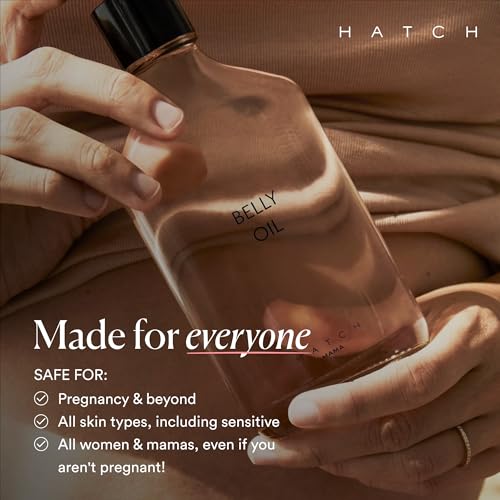 HATCH Belly Oil, Pregnancy & Postpartum Skincare for Stretch Marks