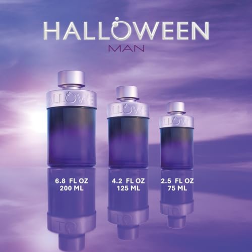 Halloween Man Eau de Toilette for Men, Fresh Oriental Woody Fragrance