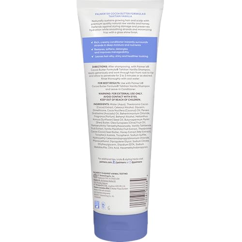 Palmer's Tahitian Vanilla Moisturizing Hair Conditioner (10.6 Fl Oz)