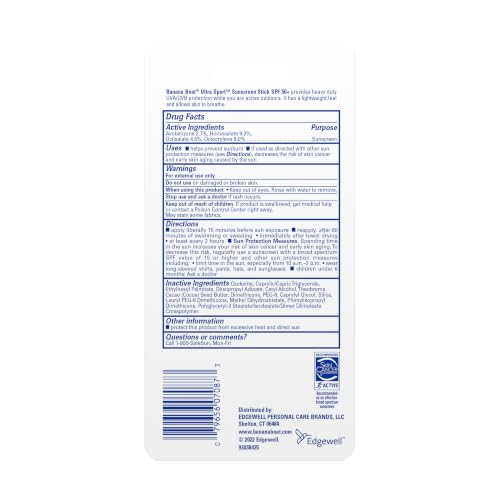 Banana Boat Sport SPF 50 Sunscreen Stick, 1.5 oz