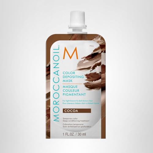 Moroccanoil Color Depositing Hair Mask Packette, Cocoa, 1 Fl. Oz.