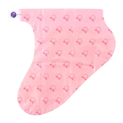 TONYMOLY Lovely Peach Foot Mask Boots - Korean Foot Care Treatment Set, 5pk