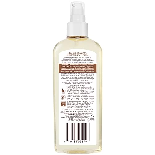 Palmer's Coconut Body Oil Moisturizer Spray for Dry Skin (5.1 Oz)