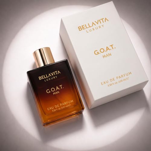 Bellavita Luxury G.O.A.T. Eau de Parfum | 100 ml | Perfume for Men