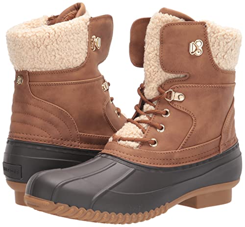 Tommy Hilfiger Women's Rainah Snow Boot, Brown, 8