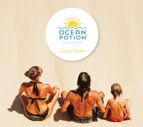 Ocean Potion SPF 50 Sunscreen Body Lotion, Broad Spectrum UVA/UVB Sun Protection with Aloe and Vitamin E, Water-Resistant Non-Greasy Sunscreen, 6.8 oz
