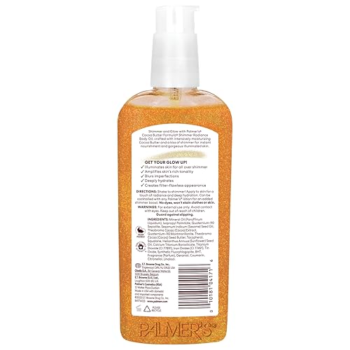 Palmer's Shimmer Body Oil, Cocoa Butter Formula with Vitamin E (5.1 Fl Oz)
