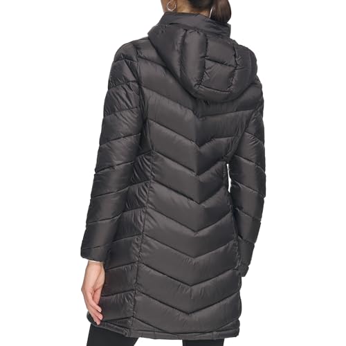 Calvin Klein Women's Outerwear Jacket,Black,XL