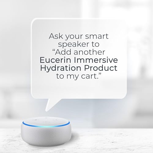 Eucerin Immersive Hydration Smoothing Face Serum, Ultra-Lightweight Hyaluronic Acid Serum Reduces the Look of Fine Lines and Wrinkles, 1 Fl Oz Bottle