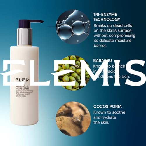 ELEMIS Dynamic Resurfacing Facial Wash, Exfoliating Cleanser, 200ml