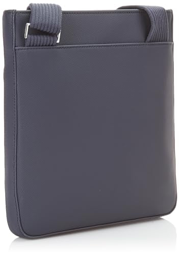 Lacoste Men's Classic Flat Crossover Bag, MARINE, ONE SIZE