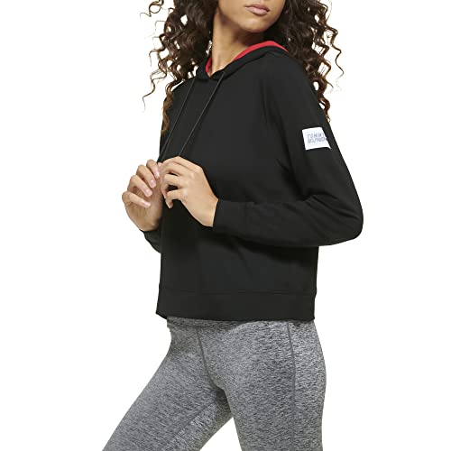Tommy Hilfiger Sport women's Sport Hoodie,Black,Medium