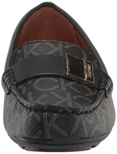 Calvin Klein Women's Lisa Loafer, Black, 8