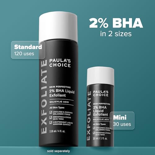 Paula's Choice SKIN PERFECTING 2% BHA Liquid Exfoliant, 1 Fl Oz