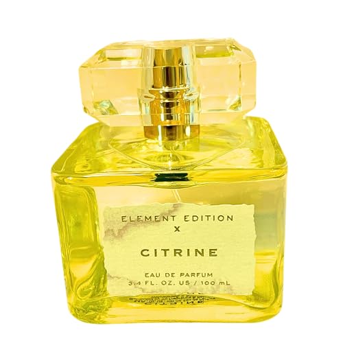 Citrine Eau de Parfum for Women β Long Lasting Fragrance Spray β Fresh, Bright Citrus Scent β 3.4 FL OZ / 100 ml