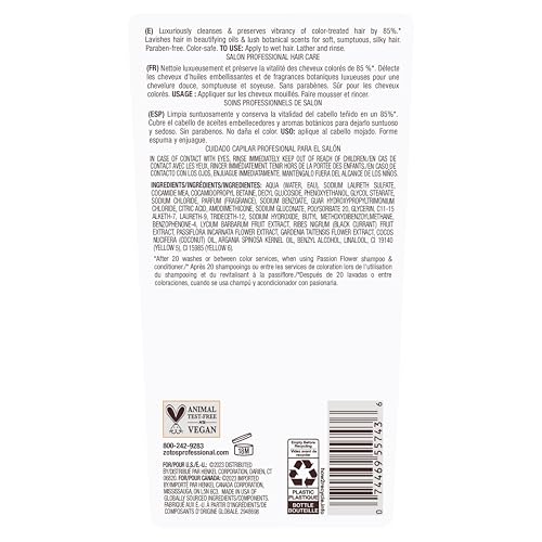 Bain de Terre Passion Flower Color Preserving Shampoo, 13.5 Fl Oz