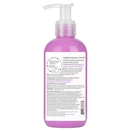 Pacifica Melt For You Facial Cleansing Oil – Hydrating Daily Face Wash & Makeup Remover Oil Cleanser for All Skin Types, Gentle Non-Comedogenic, Vegan, Clean Beauty, Dermatologist Tested 8 fl oz