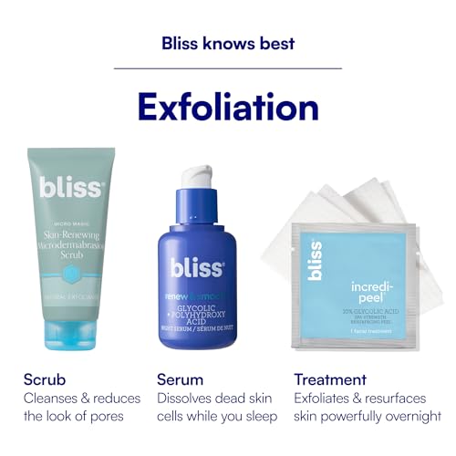 Bliss Micro Magic Microdermabrasion Face Scrub - 3.4 Fl Oz - Gentle Formula