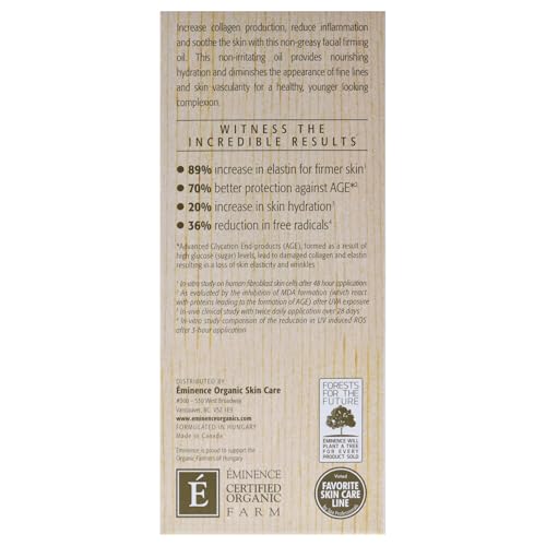 Eminence Rosehip Triple C Plus E Firming Oil for Unisex - 1 oz Oil
