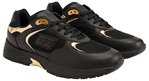 Giuseppe Zanotti, GZ RUNNER Low-top sneakers, 6, Black