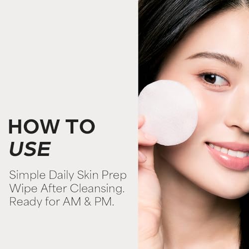 House of Hur Clearing Skin Prep Essence Pads – Fungal Acne Safe AHA BHA PHA Exfoliating Toner Pads with Red Beet Extract – Alcohol-Free, Fragrance-Free – Korean Skincare – 70 Pads (140 ml)