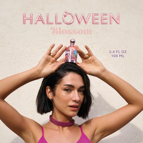 Halloween Blossom Eau de Toilette for Women, Floral Fruity Scent, 3.4 Fl Oz