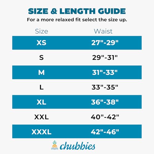 Chubbies Chino Shorts Men 5.5 Inch - Mens Shorts Casual with Elastic Waistband, Side and Back Pockets, Stretch Cotton Blend (Khakinators, Medium)