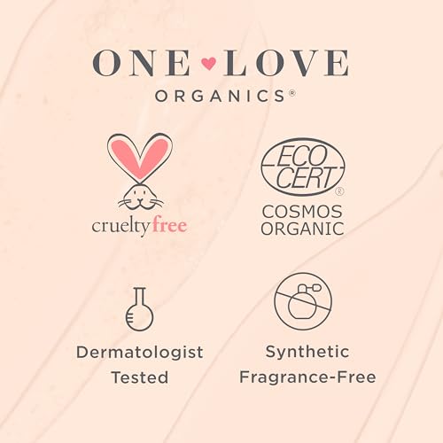One Love Organics Botanical E Eye Balm – Overnight Eye Treatment for Fine Lines, Dry Skin & Puffiness, Certified Organic & Cruelty Free 0.5 oz