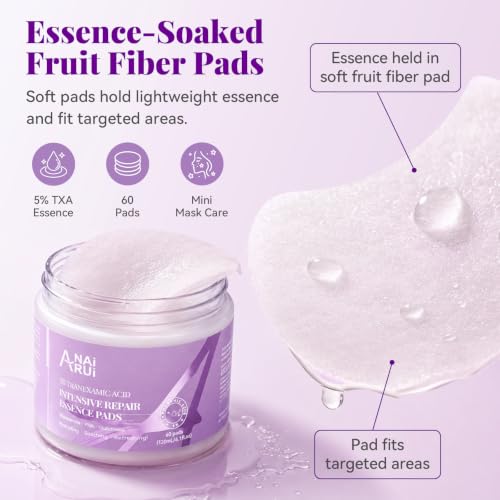 ANAI RUI 5% Tranexamic Acid Eye & Face Toner Pads 60 Pads