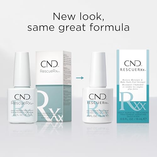 CND RescueRXx Daily Keratin Nail Treatment, 0.5 fl oz
