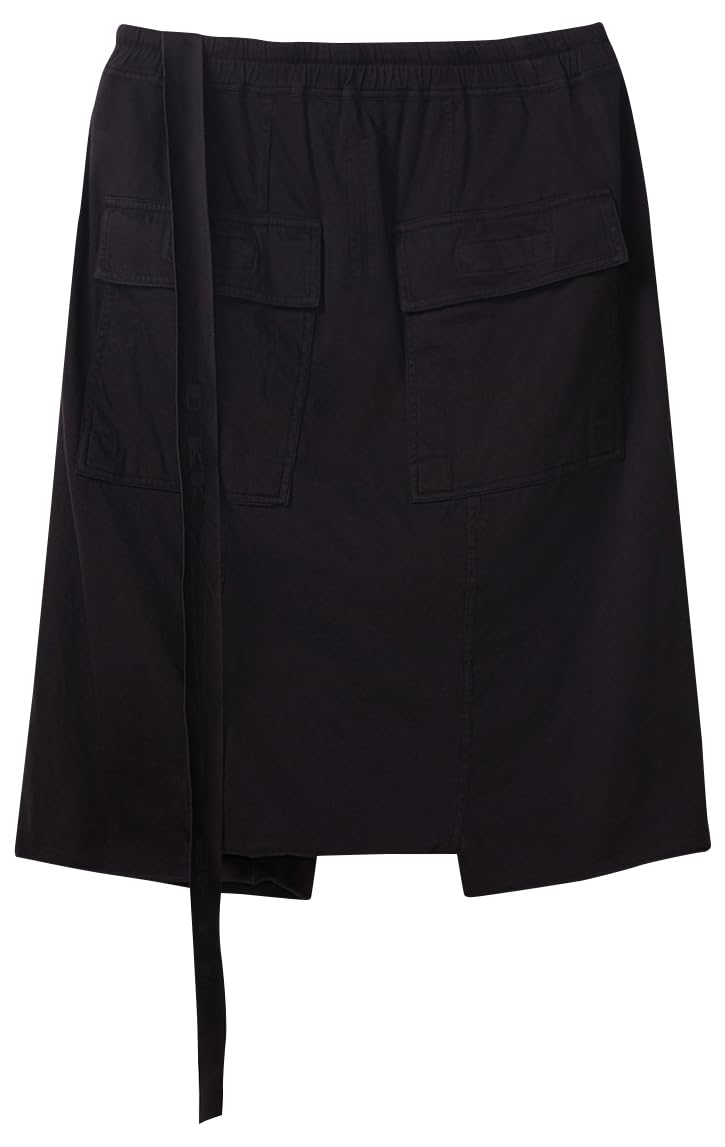 Rick Owens, Pre-loved Drawstring Pod Shorts, Large, Black