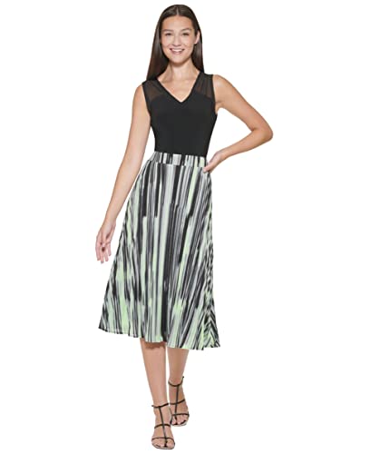 DKNY Women's Elastic Waist Pull On Comfy Skirt, BLK Laz MU